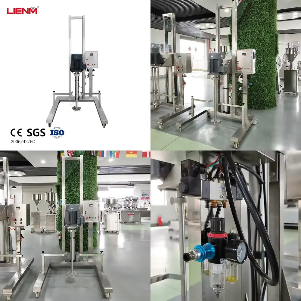 Industrial High Speed Disperser Making Machine Homogenizing Mixing Equipment for Cosmetics
Industrial High Speed Disperser Making Machine Homogenizing Mixing Equipment for Cosmetics