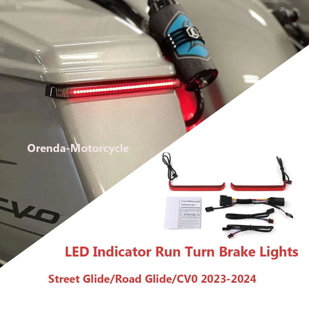 For Harley CVO Road Glide ST Street Glide 2023 2024 New Motorcycle Tracer Rear Saddlebag LED Indicator Run Turn Brake Lights
For Harley CVO Road Glide ST Street Glide 2023 2024 New Motorcycle Tracer Rear Saddlebag LED Indicator Run Turn Brake Lights