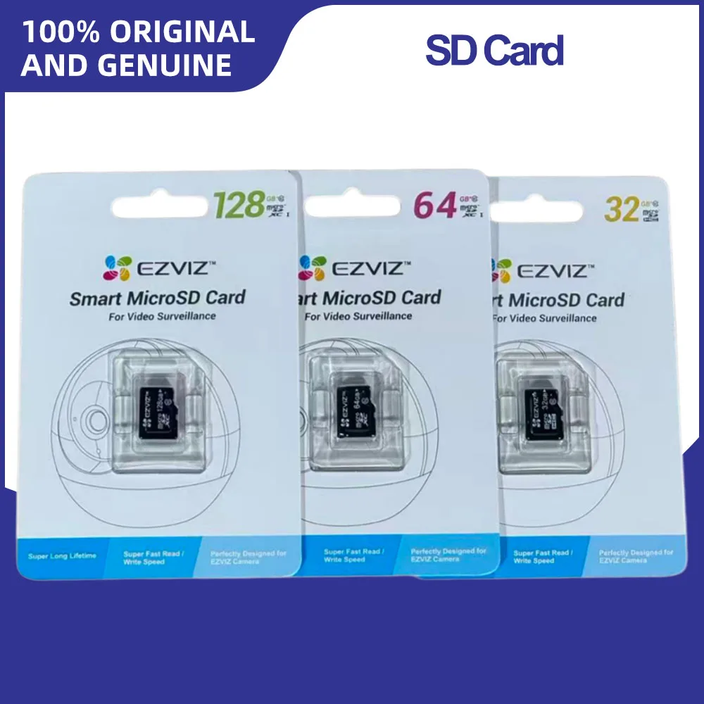 Hikvision EZVIZ 32GB 64GB 128GB 256GB 512GB Class 10 High Speed 90MB/s Read Speed MicroSD TF Memory Card for Hikvision IP Camera
Hikvision EZVIZ 32GB 64GB 128GB 256GB 512GB Class 10 High Speed 90MB/s Read Speed MicroSD TF Memory Card for Hikvision IP Camera