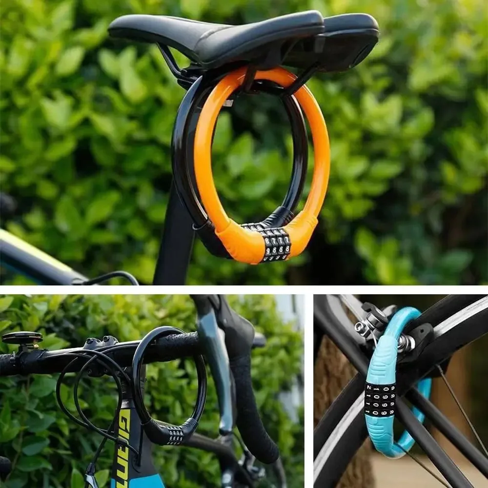 Bicycle Safety Lock Helmet Lock Password Rope Steel Wire Lock Mountain Bike Backpack Lock Portable Combination
Bicycle Safety Lock Helmet Lock Password Rope Steel Wire Lock Mountain Bike Backpack Lock Portable Combination