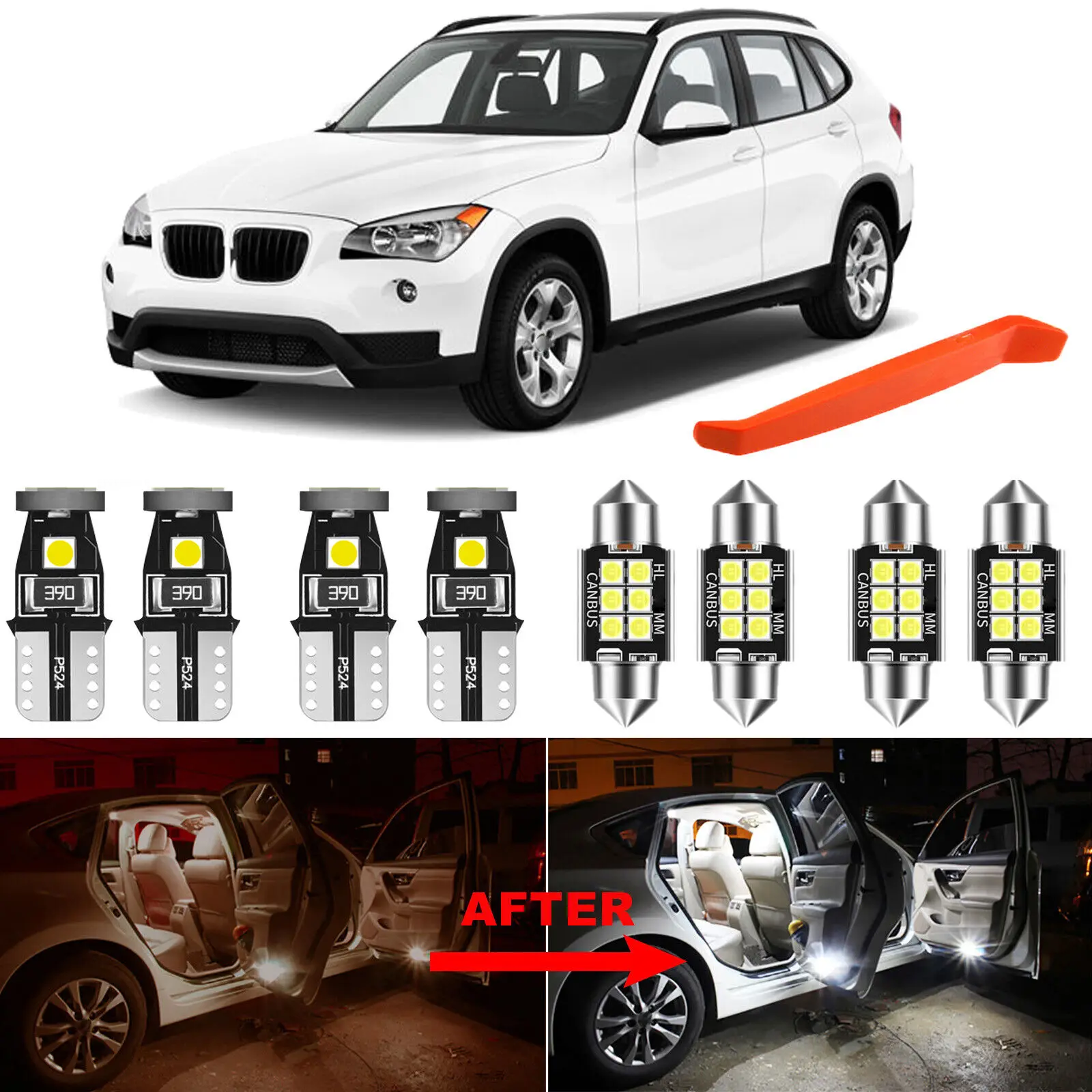 Winetis, 13 шт., яркая белая фотография 6000K, интерьерная фотосессия, набор для BMW X1 серии 2013 - 2017 + бесплатный инструмент
Winetis, 13 шт., яркая белая фотография 6000K, интерьерная фотосессия, набор для BMW X1 серии 2013 - 2017 + бесплатный инструмент