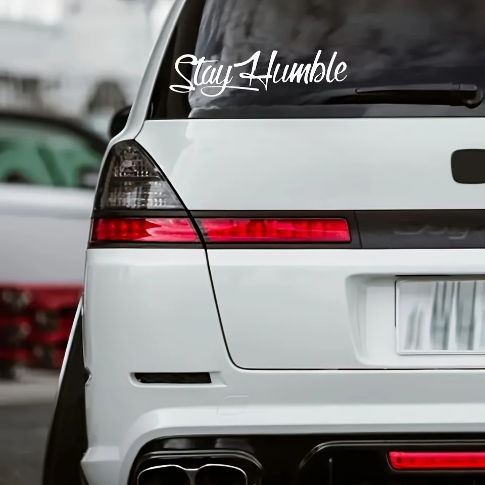 1pc Car Body 'Stay Humble' Stickers Voiture For Car Window Decor For Jeep Sticker Vinyl Hood Graphic Body Fits Most Vehicles
1pc Car Body 'Stay Humble' Stickers Voiture For Car Window Decor For Jeep Sticker Vinyl Hood Graphic Body Fits Most Vehicles