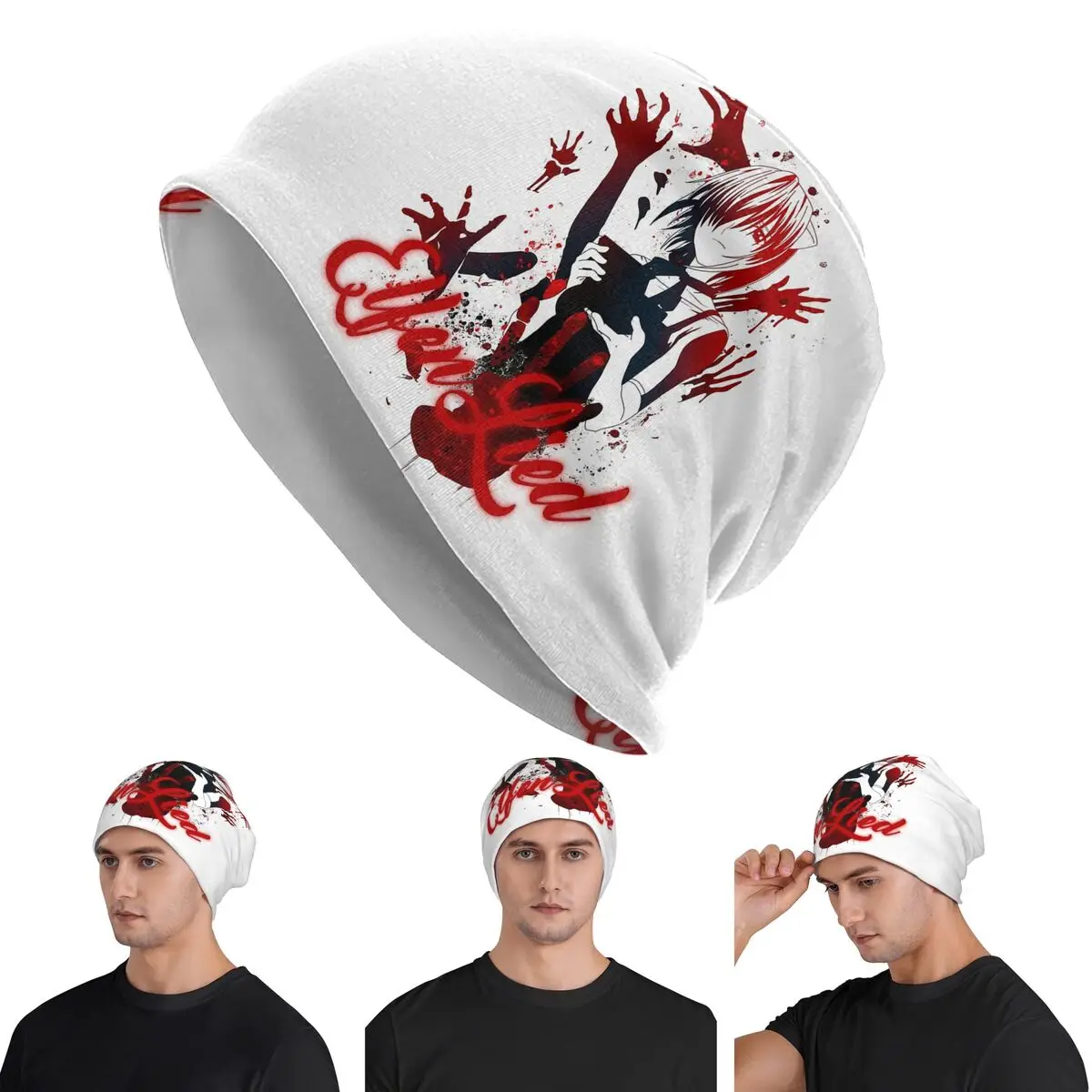 Elfen Lied Skullies Beanies Hats Warm Autumn Winter Outdoor Cap Knitted Bonnet Caps for Unisex Adult
Elfen Lied Skullies Beanies Hats Warm Autumn Winter Outdoor Cap Knitted Bonnet Caps for Unisex Adult