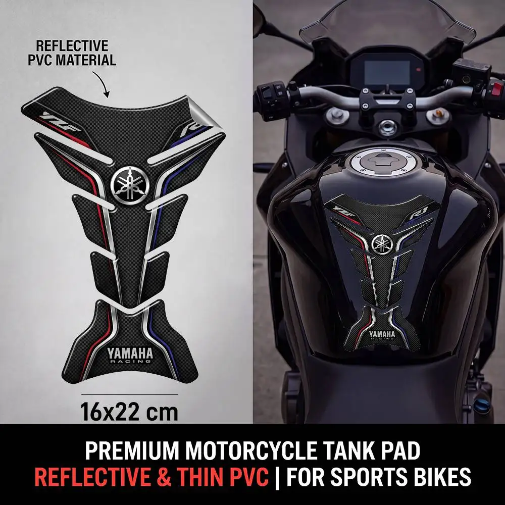 FOR YAMAHA Motorcycle PVC Tank Pad Tank Cap Protector Racing Sticker Universal
FOR YAMAHA Motorcycle PVC Tank Pad Tank Cap Protector Racing Sticker Universal