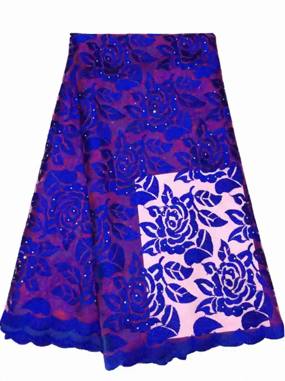New African Lace Fabric Net Tulle Guipure Dubai Polyest French Light Soft With Stones Royal Blue Flower For Sew Wedding Dress
New African Lace Fabric Net Tulle Guipure Dubai Polyest French Light Soft With Stones Royal Blue Flower For Sew Wedding Dress