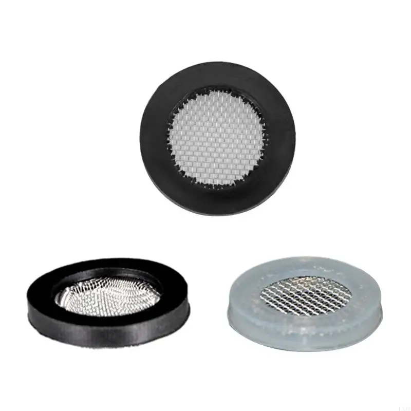 LXAF 10 Pcs Seal O-Rings Hose Gasket Shower Head Washer with Stainless Steel Mesh Flat Washer With Filter Net Easy to Use
LXAF 10 Pcs Seal O-Rings Hose Gasket Shower Head Washer with Stainless Steel Mesh Flat Washer With Filter Net Easy to Use