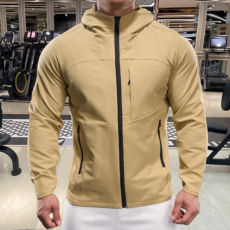 Breathable Sports Jacket Casual Solid Color Versatile Outdoor Hooded Retro Color Men's Jacket Comfortable Sweat-Absorbing Daily
Breathable Sports Jacket Casual Solid Color Versatile Outdoor Hooded Retro Color Men's Jacket Comfortable Sweat-Absorbing Daily