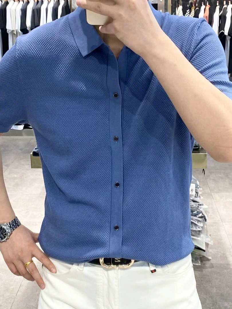 Summer 6202 Shirt Pineapple Pattern Short Sleeve Comfortable Versatile Trendy Men's Luxury High Quality Cool High-End Fe...
Summer 6202 Shirt Pineapple Pattern Short Sleeve Comfortable Versatile Trendy Men's Luxury High Quality Cool High-End Fe...