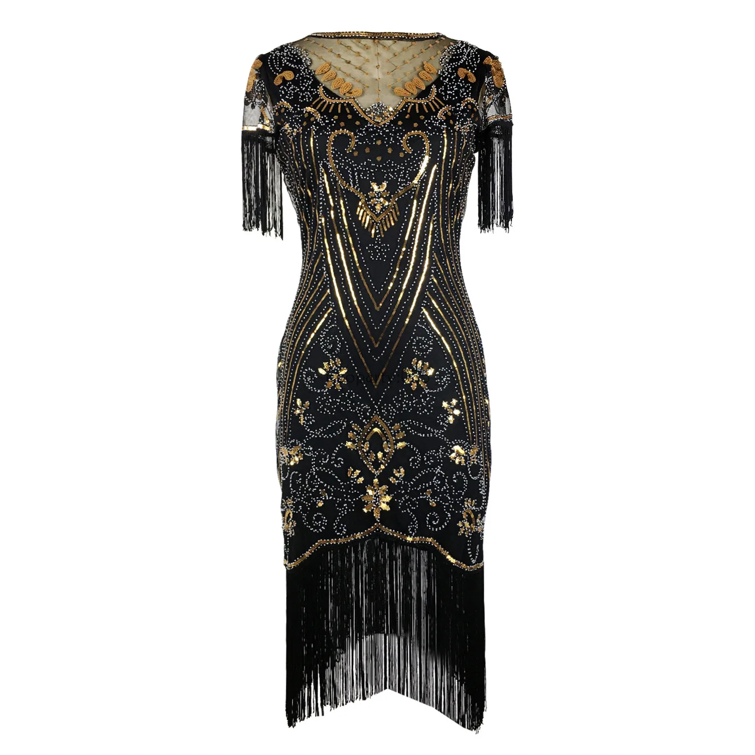 Women Evening Dresses 1920s Vintage Prom Embroidered Tassel Dress Cocktail Party Plus Size Sequins Beaded Mesh Dresses robe
Women Evening Dresses 1920s Vintage Prom Embroidered Tassel Dress Cocktail Party Plus Size Sequins Beaded Mesh Dresses robe