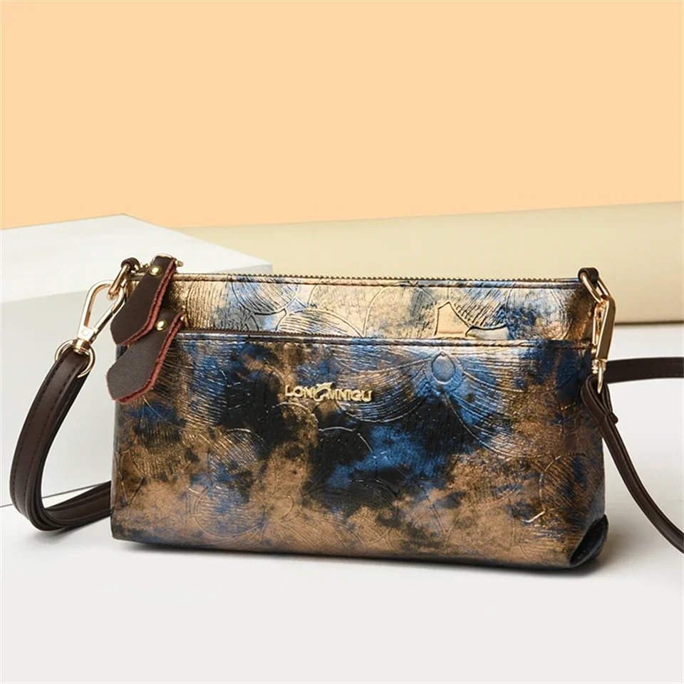 Vintage Embossed Design Women's Shoulder Bag High-Quality Leather Fashion Crossbody Bag Multi-Functional Small Handbag
Vintage Embossed Design Women's Shoulder Bag High-Quality Leather Fashion Crossbody Bag Multi-Functional Small Handbag
