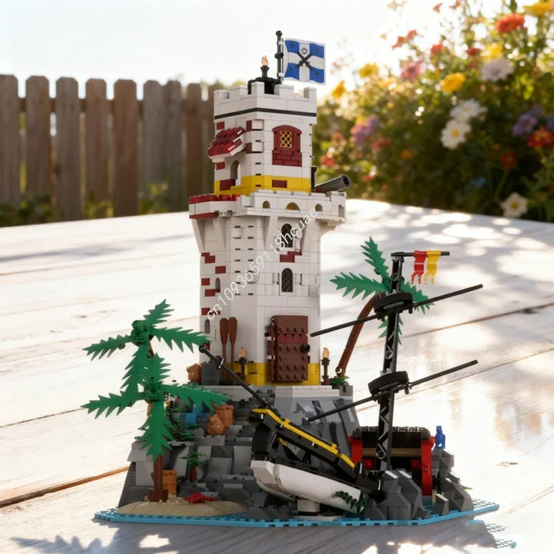 1600 деталей MOC 1: Модель-конструктор «Пагода-гробница корабля Эльдорадо», развивающая игрушка для сборки, DIY-набор из кирпичиков, рождественский подарок для детей
1600 деталей MOC 1: Модель-конструктор «Пагода-гробница корабля Эльдорадо», развивающая игрушка для сборки, DIY-набор из кирпичиков, рождественский подарок для детей