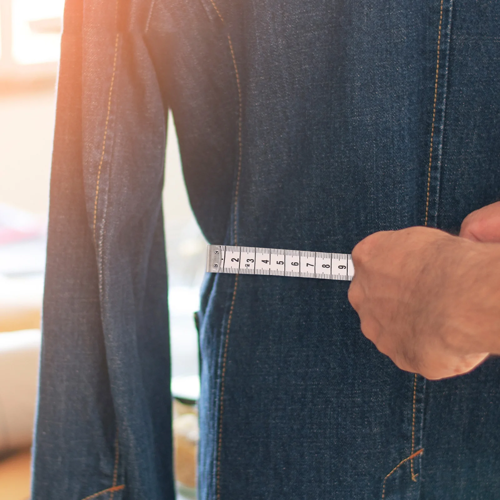 Soft Fabric Tape Measure For Body Clothing Tailor Sewing Portable Lightweight Durable Pocket Measuring Tool Instrument
Soft Fabric Tape Measure For Body Clothing Tailor Sewing Portable Lightweight Durable Pocket Measuring Tool Instrument