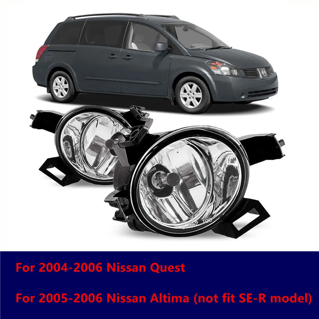 2 шт. противотуманные фары для Nissan Altima 2005-2006 Quest 2004-2006, прозрачные лампы на бампере, комплект проводки, переключатель, лампа переднего бампера
2 шт. противотуманные фары для Nissan Altima 2005-2006 Quest 2004-2006, прозрачные лампы на бампере, комплект проводки, переключатель, лампа переднего бампера