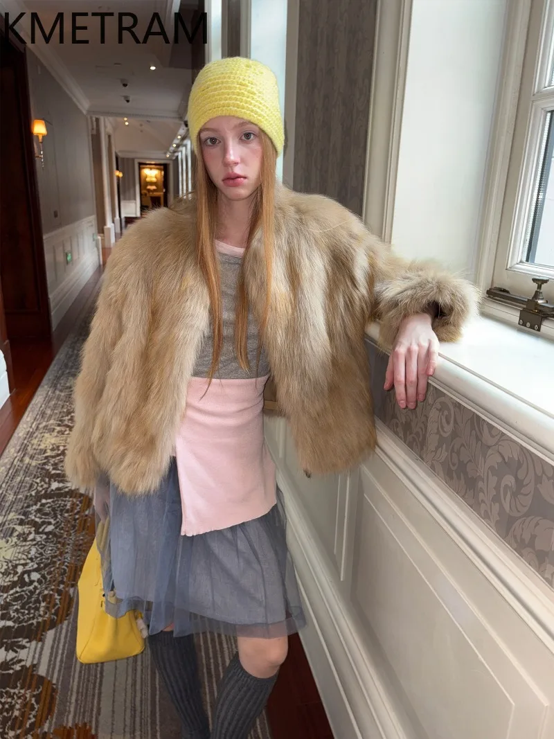 KMETRAM 100% Natural Raccoon Dog Fur Coat Women 2026 Retro Luxury Short Thick Autumn Winter Woman Clothes Fur Coats Шуба Женская
KMETRAM 100% Natural Raccoon Dog Fur Coat Women 2026 Retro Luxury Short Thick Autumn Winter Woman Clothes Fur Coats Шуба Женская