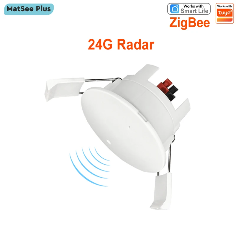 Smart ZigBee Human Presence Motion Sensor Millimeter Wave Radar 24GHz Luminance/Distance Detector App Monitor 110/240VAC
Smart ZigBee Human Presence Motion Sensor Millimeter Wave Radar 24GHz Luminance/Distance Detector App Monitor 110/240VAC