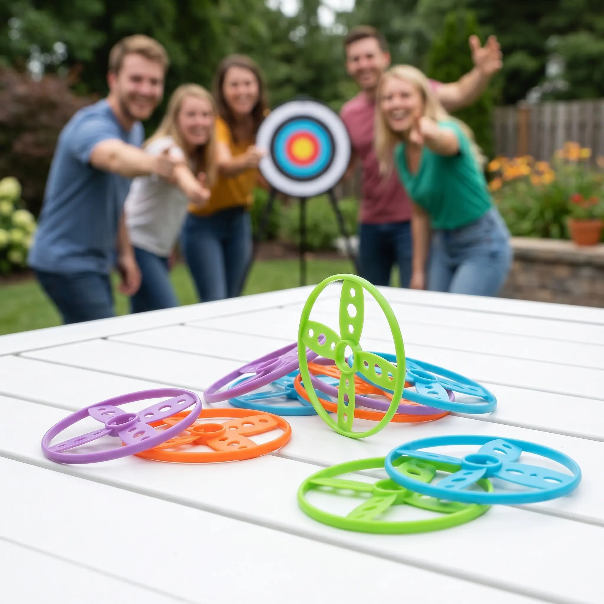 40Pcs Flying Disc Supplement Set Vibrant Color Large Capacity Outdoor Tossing Game Compatible Handheld Foot-Operated Flying
40Pcs Flying Disc Supplement Set Vibrant Color Large Capacity Outdoor Tossing Game Compatible Handheld Foot-Operated Flying