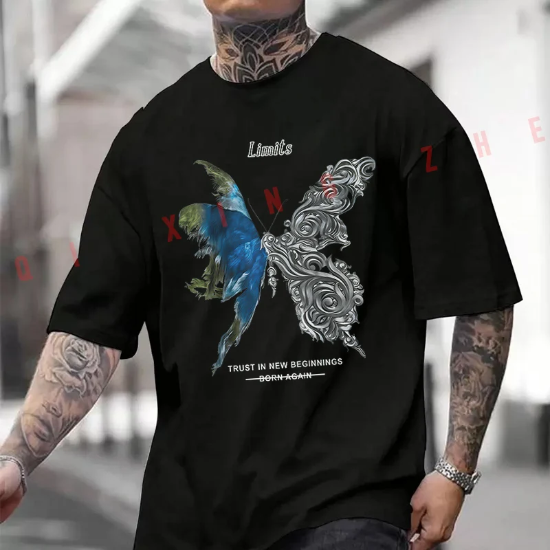 TRUST IN NEW BEGINNINGS Motorcycle Printed T-Shirt Men's Fashion Short Sleeve Exquisite Design Essential Top Tees
TRUST IN NEW BEGINNINGS Motorcycle Printed T-Shirt Men's Fashion Short Sleeve Exquisite Design Essential Top Tees