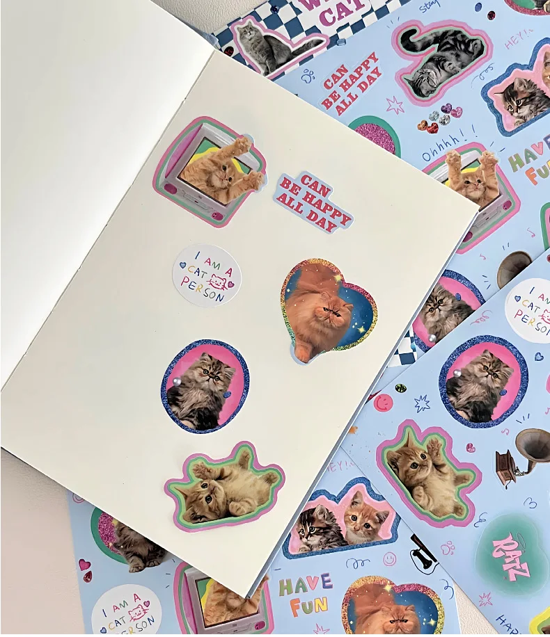1pc Retro Animal Stickers Cute Cartoon Cat Bear Decals DIY Scrapbooking Diary Decor for Laptop Gift Stationery
1pc Retro Animal Stickers Cute Cartoon Cat Bear Decals DIY Scrapbooking Diary Decor for Laptop Gift Stationery