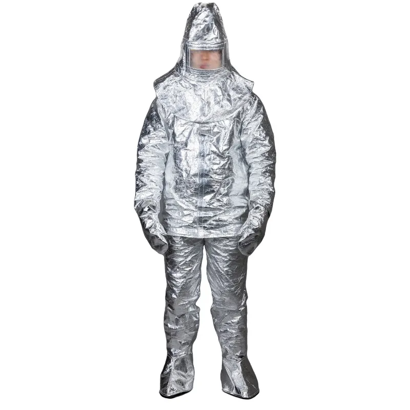 1000 degree 500 degree aluminum foil anti-heat radiation flame retardant protective clothing
1000 degree 500 degree aluminum foil anti-heat radiation flame retardant protective clothing