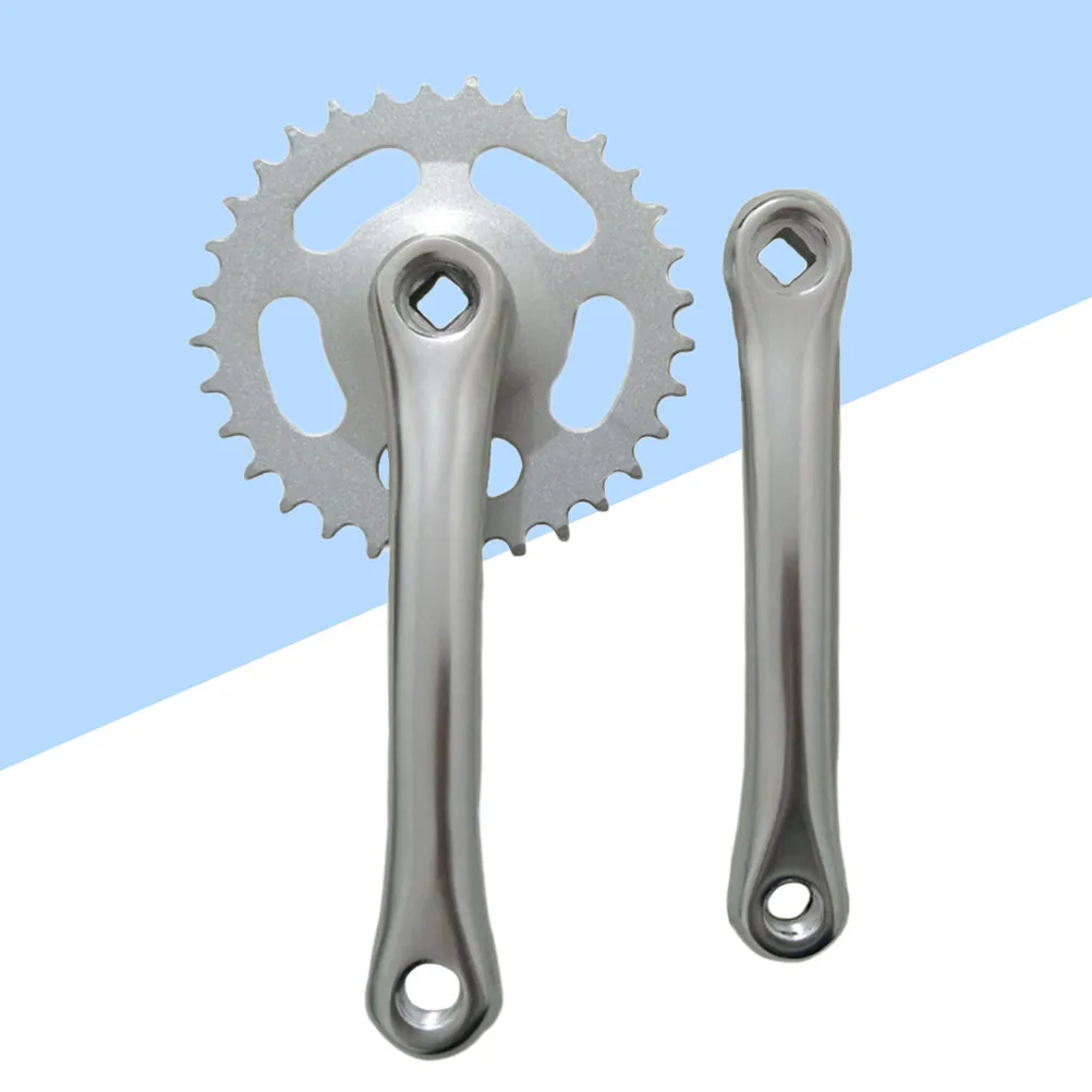 32 Teeth Aluminum Alloy Mountain Bike Crankset Silver 170Mm High Performance Tooth Plate Crank Set Bike Crank Set
32 Teeth Aluminum Alloy Mountain Bike Crankset Silver 170Mm High Performance Tooth Plate Crank Set Bike Crank Set