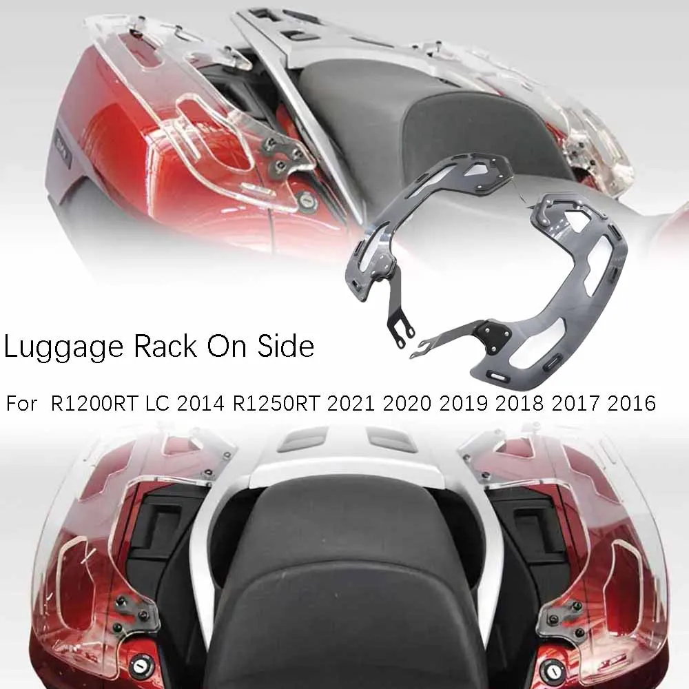 2023 New FOR BMW R1200RT LC 2014 R1250RT Motorcycle Accessories Luggage Rack - Smoked Gray- On Side Panniers
2023 New FOR BMW R1200RT LC 2014 R1250RT Motorcycle Accessories Luggage Rack - Smoked Gray- On Side Panniers