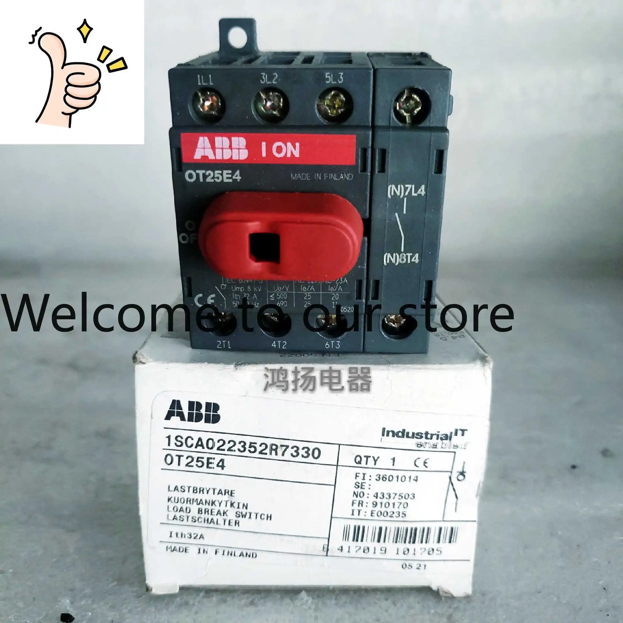 2026 Brand New Original High-quality ABB OT25E4
2026 Brand New Original High-quality ABB OT25E4