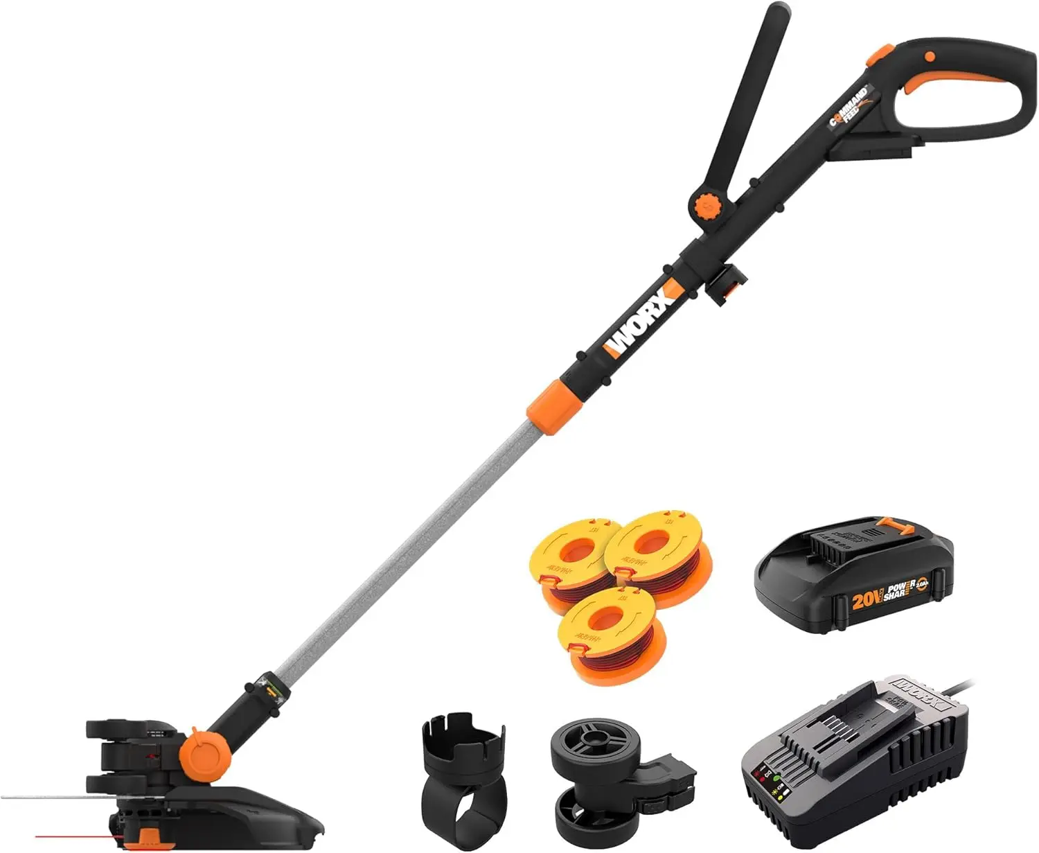 Customizable GT Revolution 20V 12" String Trimmer Grass Trimmer/Edger/Mini-Mower, WG170.2
Customizable GT Revolution 20V 12" String Trimmer Grass Trimmer/Edger/Mini-Mower, WG170.2