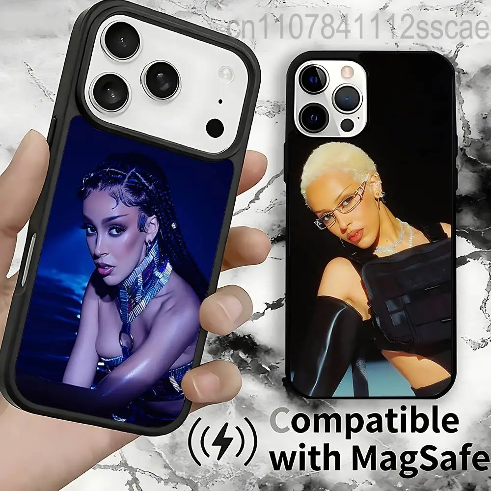 Cute D-DOJA Cat Singer For IPhone 17,16,15,14,13,12,11,Pro,Max,Plus,Mini,SE4,E Protective Magnetic Case Cover
Cute D-DOJA Cat Singer For IPhone 17,16,15,14,13,12,11,Pro,Max,Plus,Mini,SE4,E Protective Magnetic Case Cover