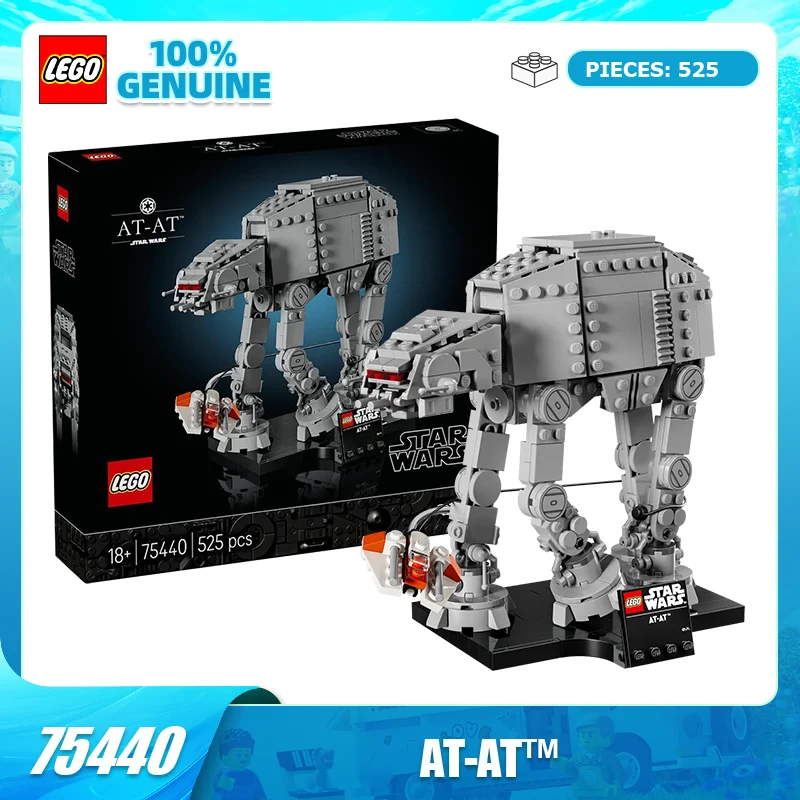 Конструктор LEGO Star Wars 75440 AT-AT Walking Machine, игрушка для мальчиков, подарок на день рождения и Новый год
Конструктор LEGO Star Wars 75440 AT-AT Walking Machine, игрушка для мальчиков, подарок на день рождения и Новый год