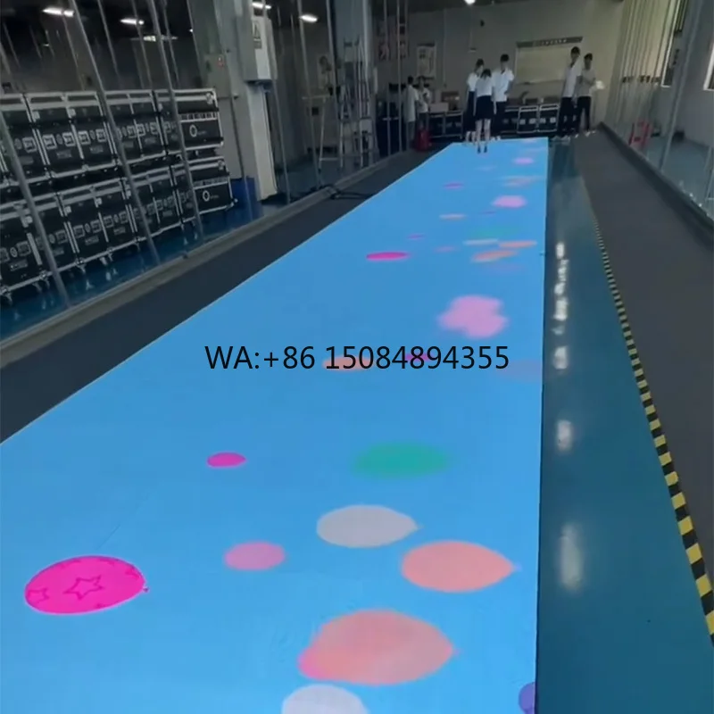 Interactive LED Video Dance Floor Tile Screen for Stage LED Displays in Elevators or Retail Stores
Interactive LED Video Dance Floor Tile Screen for Stage LED Displays in Elevators or Retail Stores