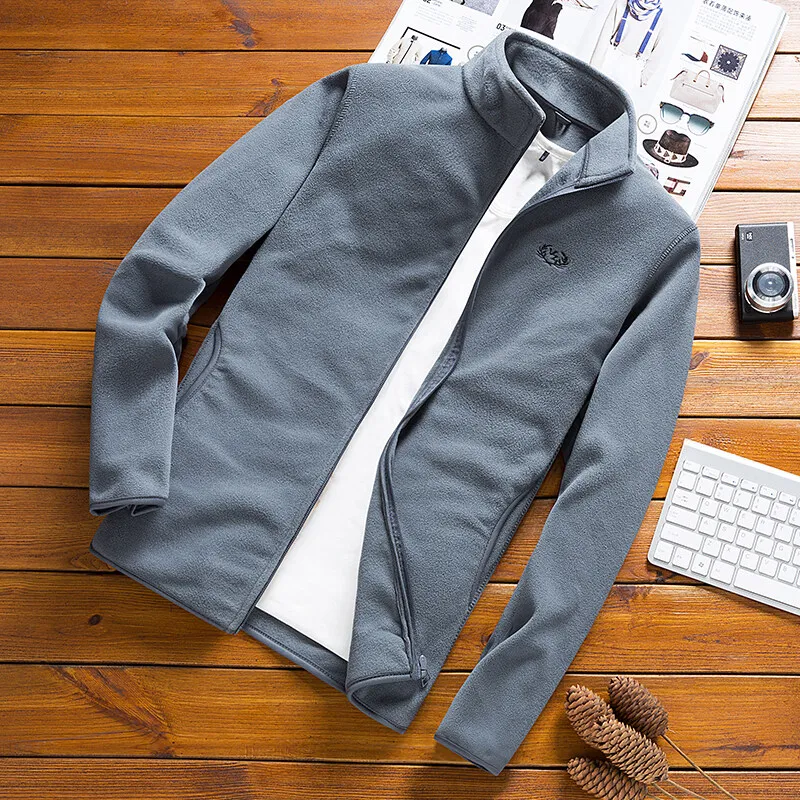 New Spring Men's Fleece Shaker Jacket Liner Stand-up Jackets Utwear Windbreaker Thermal Sporting Male Tourism Mountain Coats
New Spring Men's Fleece Shaker Jacket Liner Stand-up Jackets Utwear Windbreaker Thermal Sporting Male Tourism Mountain Coats