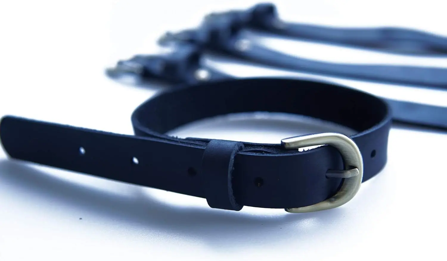 Leather Stirrup Straps (4 Pack) with Metal Buckle Adjustable Length, Spur Straps, Leather Cinch Straps, Tie Down Straps
Leather Stirrup Straps (4 Pack) with Metal Buckle Adjustable Length, Spur Straps, Leather Cinch Straps, Tie Down Straps