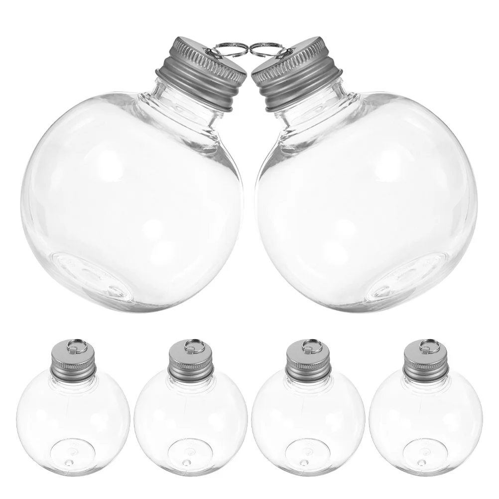 6 Pcs Holiday Drink Holders Beverages Booze-filled Ornaments Christmas Tree Balls Wedding Cocktail Bottles
6 Pcs Holiday Drink Holders Beverages Booze-filled Ornaments Christmas Tree Balls Wedding Cocktail Bottles