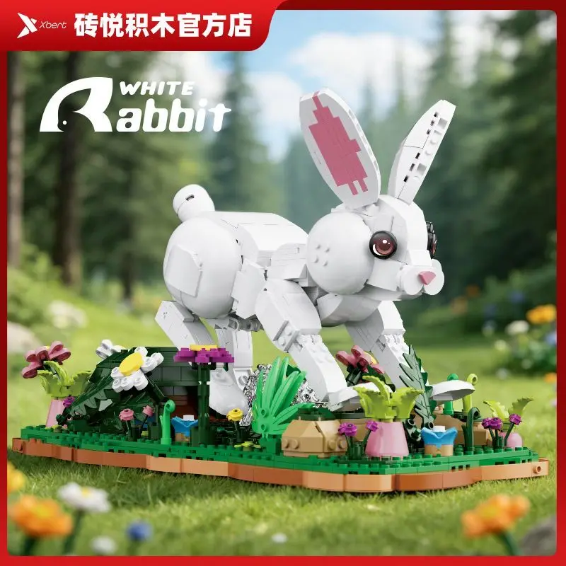 66255 White Rabbit Forest Series Types Creative Building Blocks Decorative Children's Toys Adult Gifts Static Boys and Girls
66255 White Rabbit Forest Series Types Creative Building Blocks Decorative Children's Toys Adult Gifts Static Boys and Girls