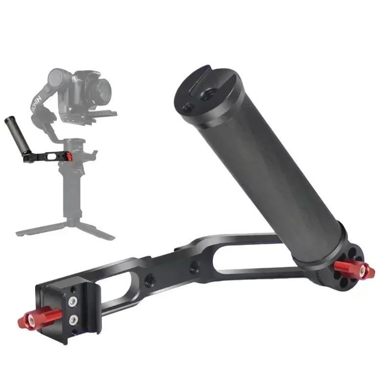 Carbon Fiber L Bracket Handle Grip w/ Foldable Cold Shoe Clamp for DJI Ronin RS3 MINI RS2 RSC2 Handheld Gimbal Stabilizer Part
Carbon Fiber L Bracket Handle Grip w/ Foldable Cold Shoe Clamp for DJI Ronin RS3 MINI RS2 RSC2 Handheld Gimbal Stabilizer Part