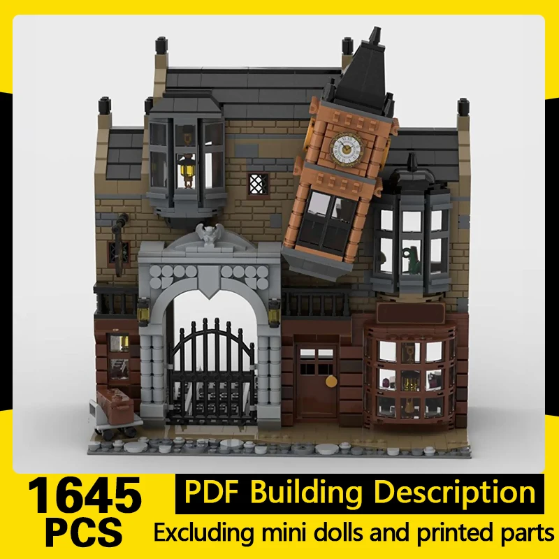 Magical Movie Model MOC Building Bricks Train Station Scene Modular Technology Gifts Holiday Assemble Children Toys Suit
Magical Movie Model MOC Building Bricks Train Station Scene Modular Technology Gifts Holiday Assemble Children Toys Suit