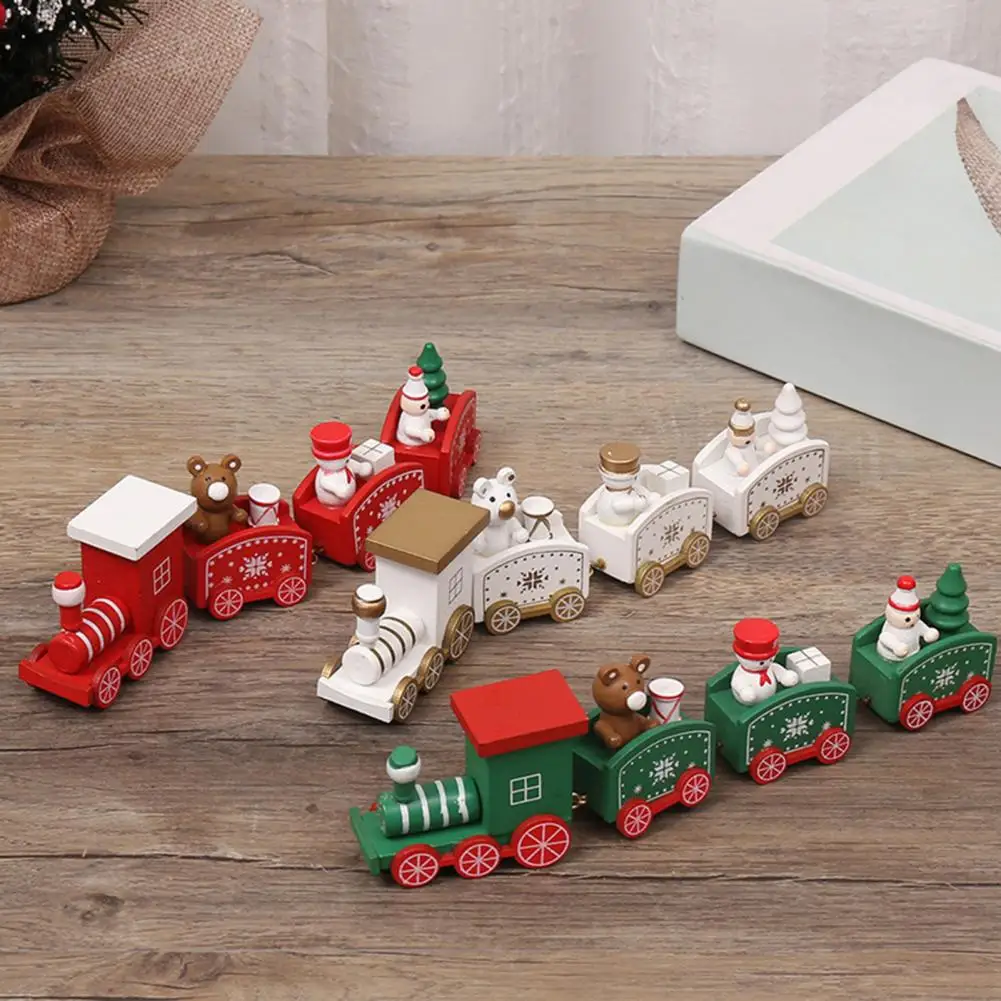 Train Model Toy Snowman Bear Christmas Train Fashion Beautiful Wooden Christmas Ornament Train Kids Gift Toys
Train Model Toy Snowman Bear Christmas Train Fashion Beautiful Wooden Christmas Ornament Train Kids Gift Toys