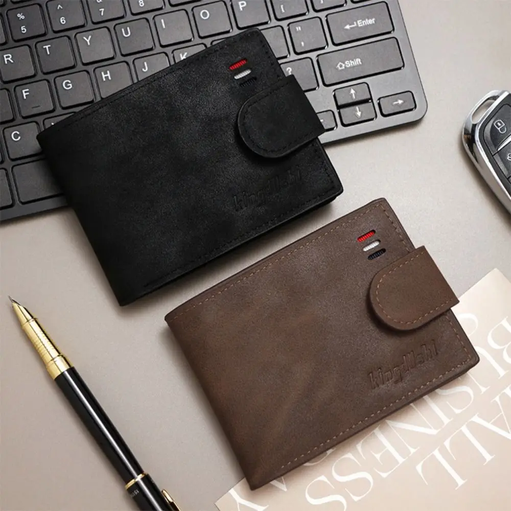 Trendy PU Leather Short Wallet with Zipper Multiple Card Slots Coin Purse Money Bag Men
Trendy PU Leather Short Wallet with Zipper Multiple Card Slots Coin Purse Money Bag Men
