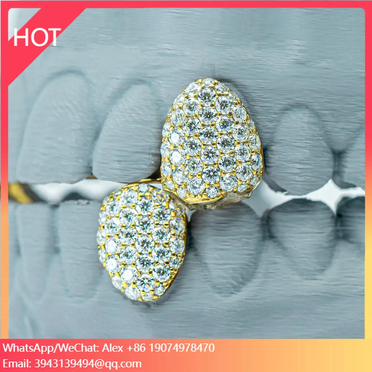 Индивидуальные зубные грилзы с одним зубом, инкрустированные муассанитом, из стерлингового серебра 925 пробы, в стиле хип-хоп, для мужчин и женщин
Индивидуальные зубные грилзы с одним зубом, инкрустированные муассанитом, из стерлингового серебра 925 пробы, в стиле хип-хоп, для мужчин и женщин