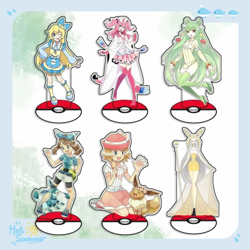 Recycled Acrylic Standees for Pokemon Glaceon Eevee SylveonSerena Maya Desk Decoration Decorative Creativity Cute Gift 15cm
Recycled Acrylic Standees for Pokemon Glaceon Eevee SylveonSerena Maya Desk Decoration Decorative Creativity Cute Gift 15cm