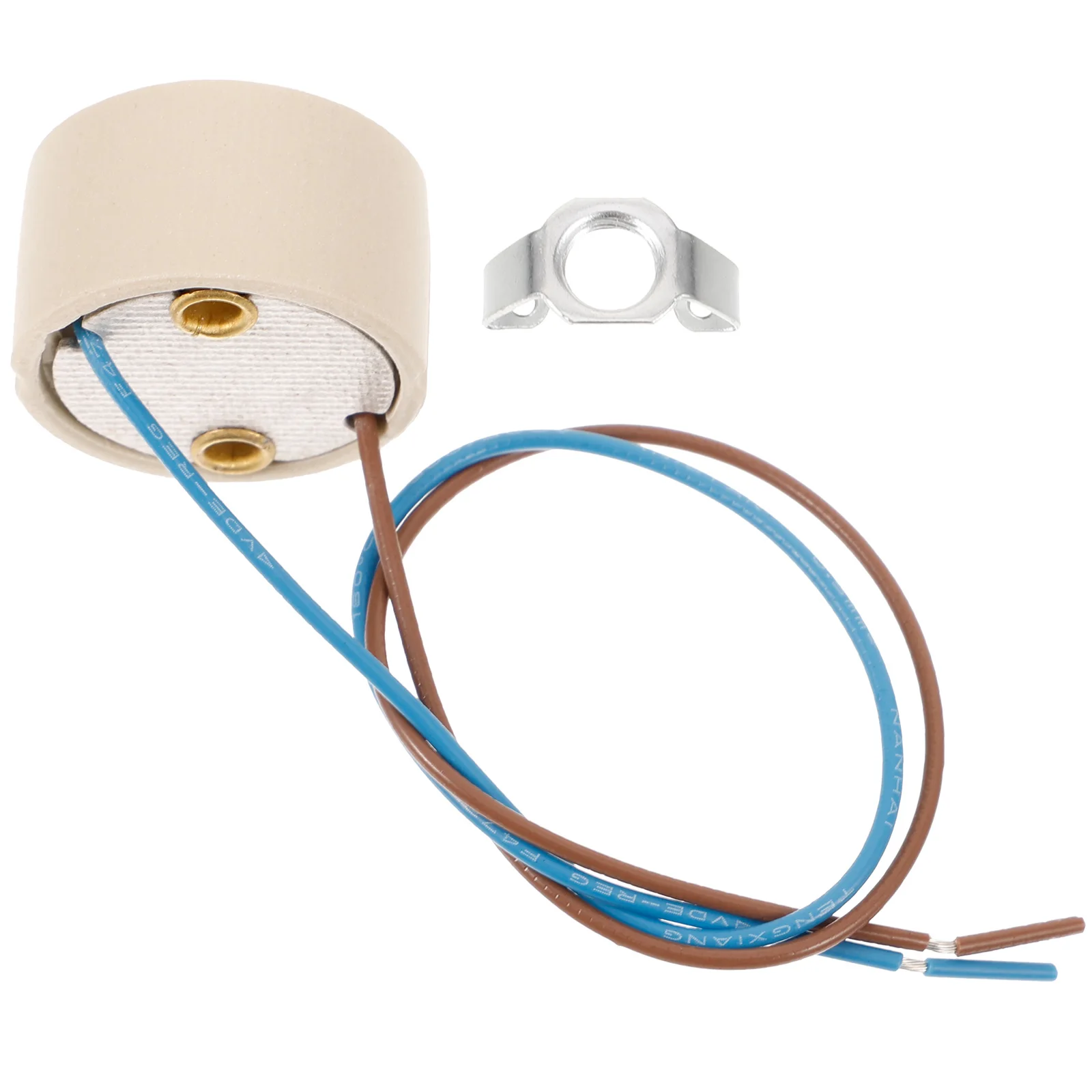 Ceramic Lamp Holder GU10 20cm Wire 220V Durable High Temperature Adjustable Stand Light Fixture Parts Bulb Socket Replacement
Ceramic Lamp Holder GU10 20cm Wire 220V Durable High Temperature Adjustable Stand Light Fixture Parts Bulb Socket Replacement