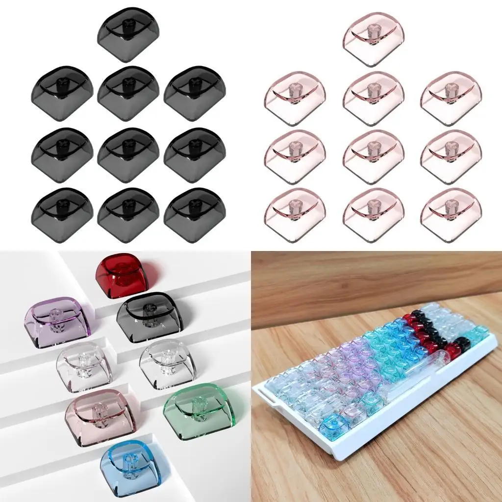 31BA 10Pcs Transparents Keycaps 1.25U Blank Backlits Cover for Mechanical Keyboards
31BA 10Pcs Transparents Keycaps 1.25U Blank Backlits Cover for Mechanical Keyboards