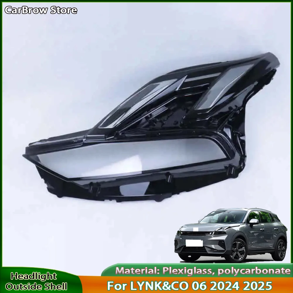 Headlights Lens Cover For LYNK&CO 06 2025 Car Accessories Headlamps Transparent Lampshades Lamp Shell
Headlights Lens Cover For LYNK&CO 06 2025 Car Accessories Headlamps Transparent Lampshades Lamp Shell