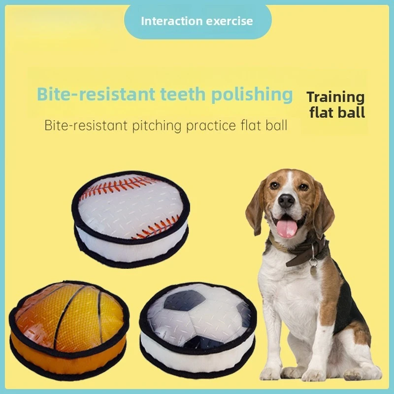 DogTooth Grinding Cleaning Throwing Training Flat Ball Dog Boredom Relief Artifact Venting Emotions Interactive Exercise Pet Toy
DogTooth Grinding Cleaning Throwing Training Flat Ball Dog Boredom Relief Artifact Venting Emotions Interactive Exercise Pet Toy