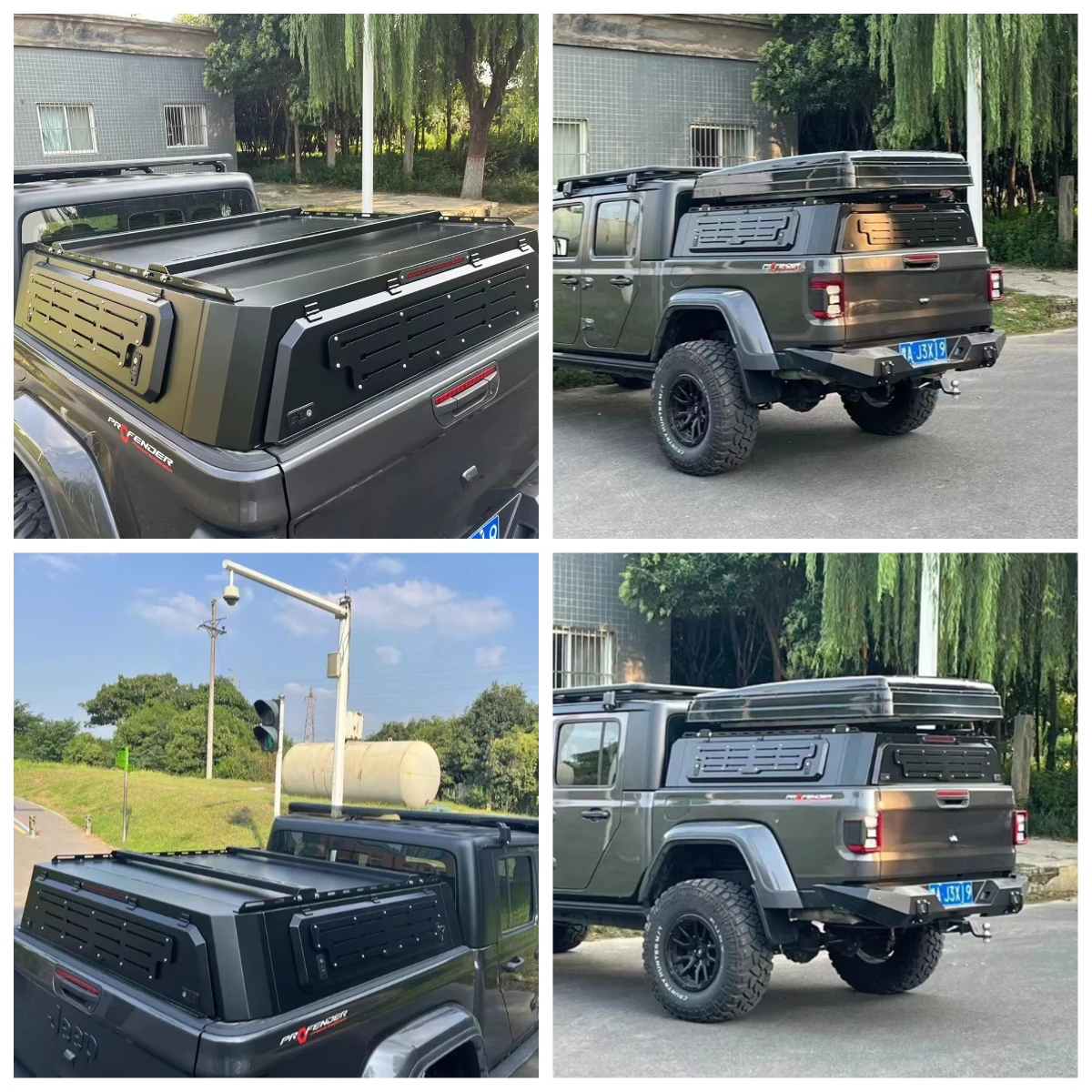 4WD Overland Ute Pickup Heavy Duty Waterproof Truck Cap Rear Camper Shell Bed Aluminum Sport Canopy for 2025 Gladiator
4WD Overland Ute Pickup Heavy Duty Waterproof Truck Cap Rear Camper Shell Bed Aluminum Sport Canopy for 2025 Gladiator