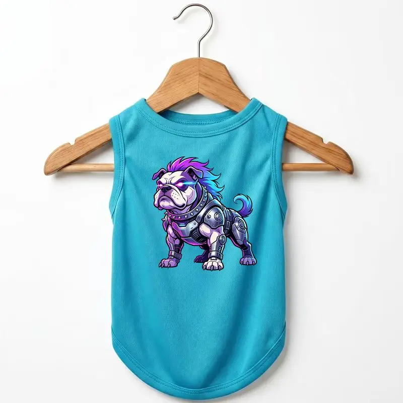 Mecha Bulldog Dog Vest Summer Cool Breathable Pet Ice Silk Vest
Mecha Bulldog Dog Vest Summer Cool Breathable Pet Ice Silk Vest