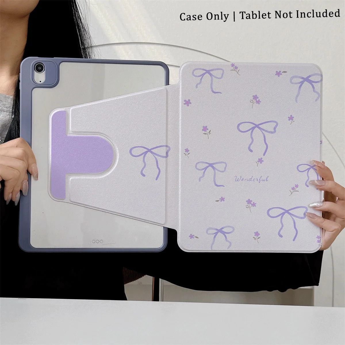 360 ° Вращающийся складной чехол для легкой защиты вашей подушечки: совместим с iPad Air 6, Air 5,4,10,2024, air m3/a16 2025
360 ° Вращающийся складной чехол для легкой защиты вашей подушечки: совместим с iPad Air 6, Air 5,4,10,2024, air m3/a16 2025