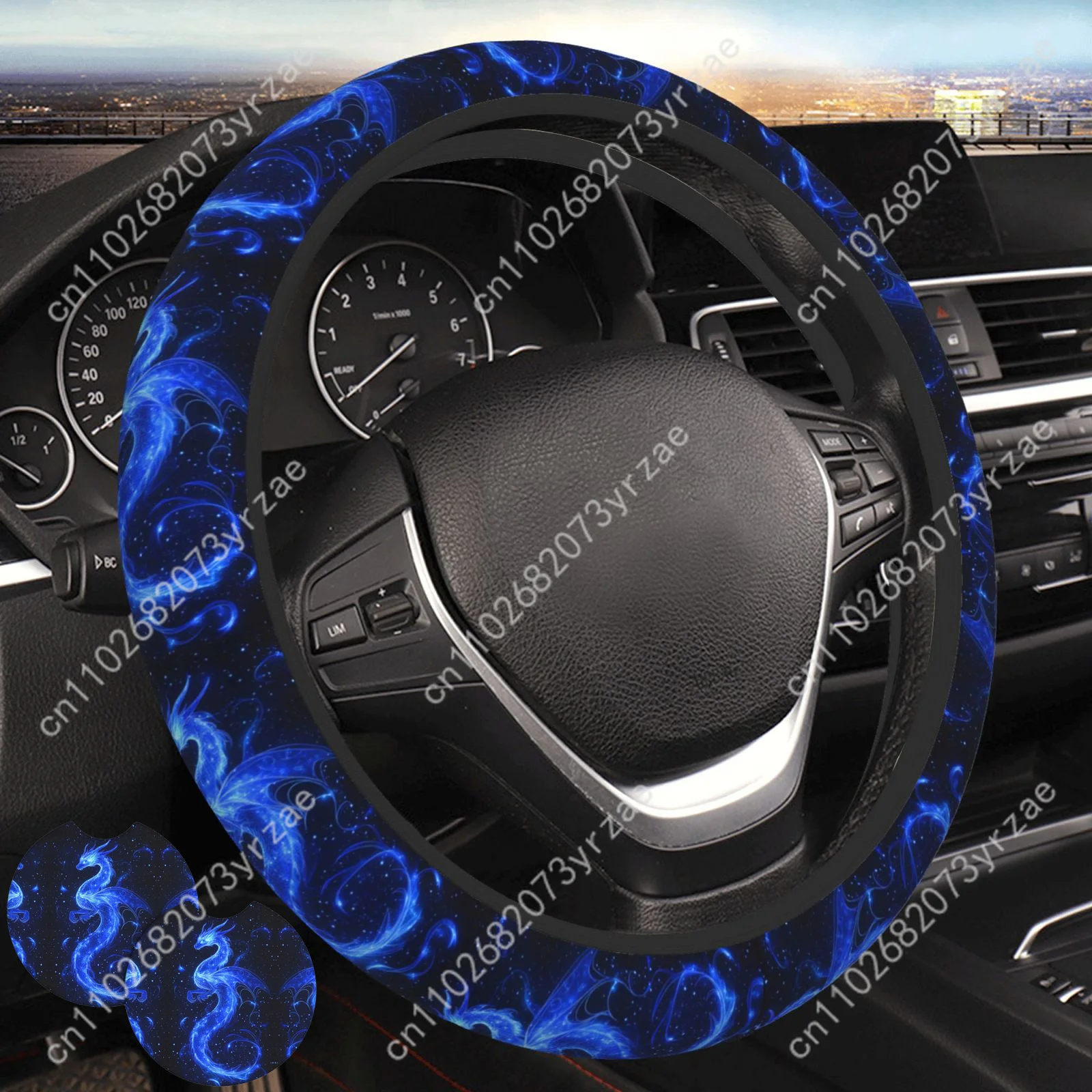 Galaxy Fire Blue Dragon Car Steering Wheels Cover Universal Type Environmental Friendly Comfortablenon-slip Steering Wheel Wrap
Galaxy Fire Blue Dragon Car Steering Wheels Cover Universal Type Environmental Friendly Comfortablenon-slip Steering Wheel Wrap