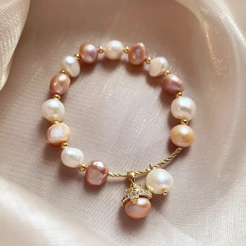 Baroque Alien Freshwater Pearl Cat Bracelet Fashion Bracelet Femininity Internet Celebrity Color Freshwater Pearl Bracelet
Baroque Alien Freshwater Pearl Cat Bracelet Fashion Bracelet Femininity Internet Celebrity Color Freshwater Pearl Bracelet