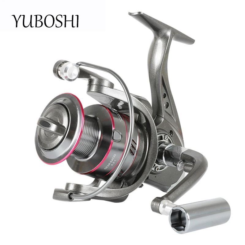 YUBOSHI Brand YO1000-12000 Spinning Reel 5.2:1 5-12KG Max Drag Metal Spool Metal Knob Spinning Fishing Reel Fishing Wheel
YUBOSHI Brand YO1000-12000 Spinning Reel 5.2:1 5-12KG Max Drag Metal Spool Metal Knob Spinning Fishing Reel Fishing Wheel